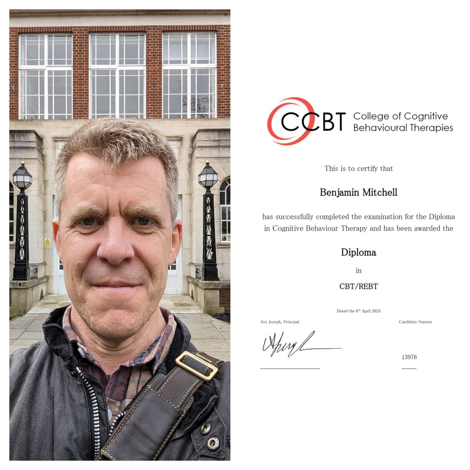 CBT/REBT diploma graduation, 2024